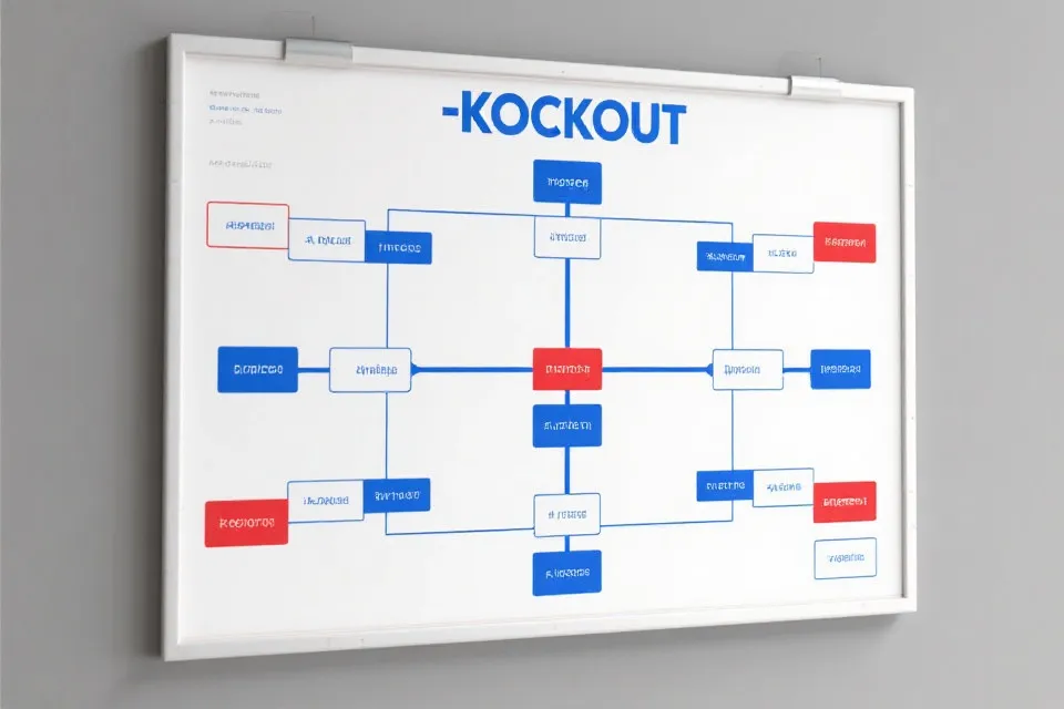 淘汰赛对阵示意图